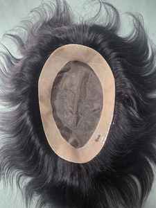 Peluca y Tupé Mono Base para Hombre de Cabello Remy Indio Taz Hair - Suave, Ligero y Ecológico - Product Image 6