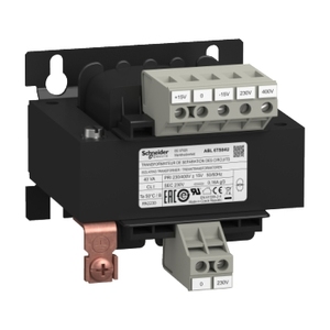 Trasformatore di Tensione SCHNEIDER ELECTRIC ABL6TS04U 230..400 V, 1 X 230 V 40 VA - Product Image 1