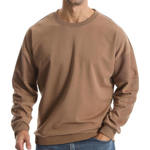Vente chaude hommes qualité supérieure Slim Fit Sweatshirts 100% coton mélangé pour la saison d'hiver pour hommes Sweatshirts - Product Image 1