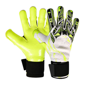 Gants de gardien de but de football professionnels pour le football Unisexe Logo personnalisé OEM Protection des doigts Emballage Couleur MOQ - Product Image 1
