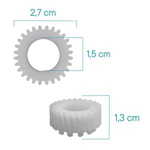 มอเตอร์แก้วขนาดเล็กเกียร์ด้านในสำหรับ MAZDA 3 3 Sport 5 6 CX-7 CX-9กระจก RX-8หน้าต่าง - Product Image 5