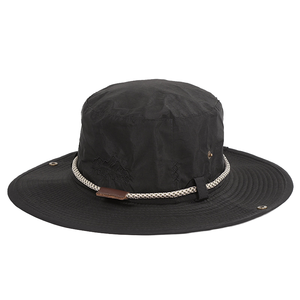 Chapeau seau unisexe en jersey de nylon à séchage rapide Casquette de protection solaire d'été respirante pour une utilisation quotidienne en plein air Fournisseur en gros - Product Image 3