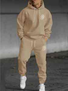 Traje deportivo de otoño e invierno para hombre, Sudadera con capucha y pantalones con estampado 3D de garra de animal, Jogging callejero informal para niños y mujeres - Product Image 5