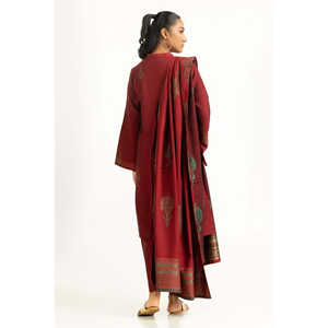 Traje de Jacquard Teñido con Hilo de 3 Piezas, Estilo Casual IUSTKSD-1403 - Product Image 6