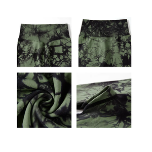 Pantalones de yoga personalizados de cintura alta para mujer Leggings sin costuras para entrenamiento - Product Image 5