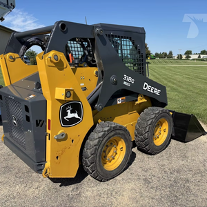 Venta caliente Johnn Deerre 318G Rueda Skid Steers Precio al por mayor, directo de fábrica, Equipo de construcción de la mejor calidad para la venta - Product Image 2