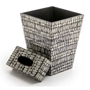 Poubelle à poussière faite à la main pour le stockage des déchets du bureau, de la maison et du restaurant Poubelle de taille personnalisée Vente en gros - Product Image 5