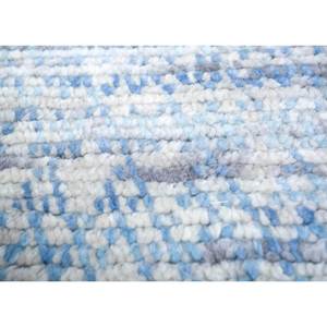 Tapis en laine noués à la main Kairos Blue, motif abstrait 3D, tapis de salon rectangulaire, modèle puzzle pour couloir, pour usage domestique SKWL-253 - Product Image 3