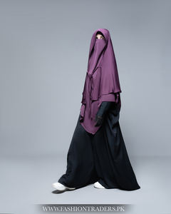 Robe Hijab Khimar à rabat en diamant pour femmes musulmanes en tissu polyester respirant Vente en gros Vêtements modestes islamiques - Product Image 6