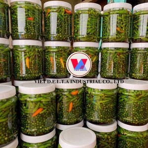 Piments verts en conserve de qualité supérieure, entiers, saveur salée, emballage en fût de 20 kg, durée de conservation de 12 mois, Vietnam / Lily - Product Image 2
