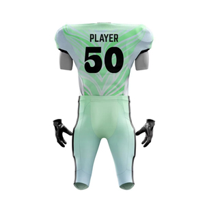 Uniforme de football américain respirant à manches courtes, séchage rapide, haute qualité, style le plus récent, best-seller - Product Image 2
