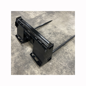 Fourche de balle d'attelage à 3 points pour tracteur montage arrière de balle de foin levage manutention cadre en acier durable et utilisation de charges lourdes - Product Image 6