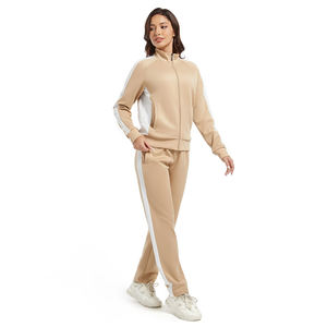 Ensemble de survêtements d'hiver personnalisés avec logo, en molleton bouclette, unisexe, épais, 100 % coton, coupe oversize - Product Image 1
