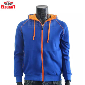 Sudaderas con capucha y cremallera con logotipo personalizado, de algodón, poliéster y forro polar, a la moda, de excelente calidad, estilo con cremallera, para adultos. - Product Image 4