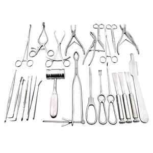 Ensemble d'instruments chirurgicaux orthopédiques de haute qualité, 25 pièces, en acier inoxydable, manuels, réutilisables, avec boîte - Product Image 2