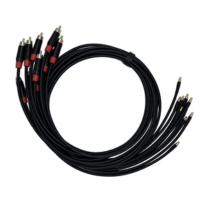 RF Coax 75 Ohm MCX-J Nam để RCA âm thanh video kết nối RF Pigtail 3c2v rg179 Cáp - Product Image 2