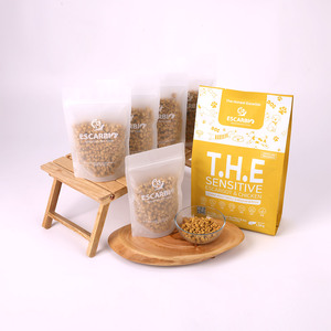 [abone] ESCARBIO T.H.E. Alimento para mascotas sensible con escargoto y pollo, alto en proteínas, anti-golpeo, textura de carne real, horneado y secado lentamente - Product Image 4
