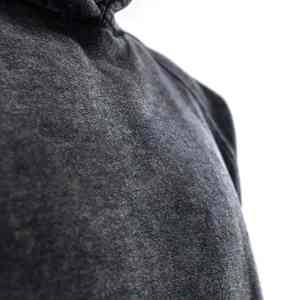 Sudadera con textura retro, lavado ácido, desteñida, cálida, de forro polar, cómoda, estilo moderno y urbano para invierno - Product Image 3