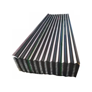 16 Gauge Galvanized Sheet Zinc 120g Coated Iron Metal Corrugated Steel Roofing Sheet