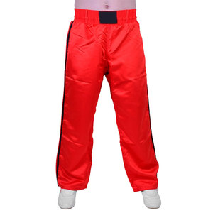 Servicio OEM personalizado Último diseño Color sólido Hombres Kickboxing Pantalones Mejor calidad 100% Poliéster Hombres Kickboxing Pantalones - Product Image 1
