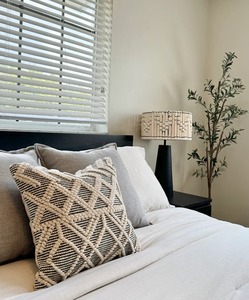 Boho <b>Throw</b> <b>Pillow</b> Cover with Zipper <b>Pillow</b> Covers 20X20 Geometric Design Bed Room Bohemian <b>Pillow</b> Case - Product Image 2