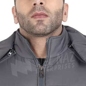 Nouvelle arrivée, veste matelassée sans manches pour homme, imperméable, écologique, style streetwear, hiver, couleur personnalisée, légère, séchage rapide - Product Image 5