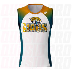 Uniformes de football américain 7v7 personnalisés par sublimation, 100% polyester, collection d'équipe, maillots et pantalons personnalisés avec logo, football américain - Product Image 5