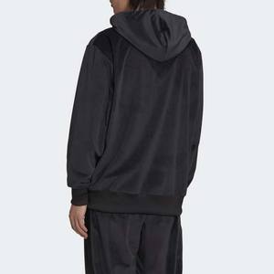 Sudadera con capucha de algodón para hombre, prenda deportiva masculina de alta calidad con logotipo personalizado bordado y cremallera lateral - Product Image 5