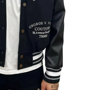 2024 venta al por mayor de la mejor calidad chaqueta Varsity estilo fresco de gran tamaño transpirable logotipo personalizado OEM servicio Varsity chaquetas - Product Image 2