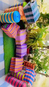 Bolsas de compras ecológicas de PP de tejido reciclado de nailon Plástico de polipropileno reciclado sostenible Hecho en India-Opciones a granel - Product Image 4