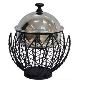 Cazuelas de tapa martillada de diseño de lujo de Venta caliente Soporte de malla de alambre de la mejor calidad Material de metal Hotpot al mejor precio - Product Image 1