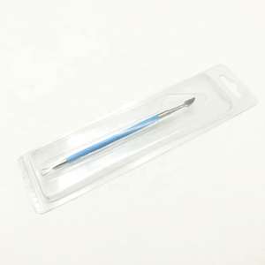 Pousse-cuticules professionnel à double tête en acier inoxydable, pousse-cuticules personnalisé pour les ongles - Product Image 6