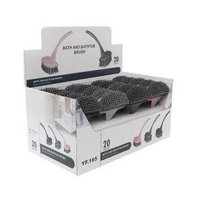 Turkish Eco-Friendly Soft Bristle Sink Washing Brush Handle <b>Plastic</b> <b>Kitchen</b> Bathroom Scrubber - Product Image 3