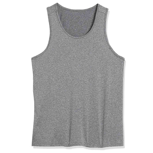 Quick-drying top Solid Color Sports Plus Size <b>Men's</b> <b>Vests</b> Sports Wear <b>Men</b> <b>Gym</b> Fitness Tank Top OEM Service Customized Tank Tops - Product Image 1
