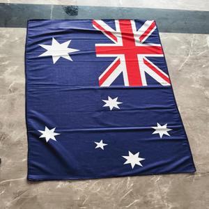 ผ้าขนหนูโพลีเอสเตอร์ไมโครไฟเบอร์พิมพ์ลายสัตว์แบบดิจิทัลทรงสี่เหลี่ยมสำหรับเล่นกีฬา ซึมซับน้ำได้ดี - Product Image 2