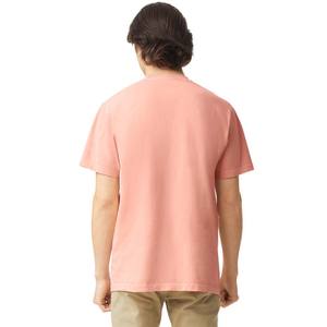 100% algodón prenda teñida camiseta de peso pesado transpirable - Product Image 2