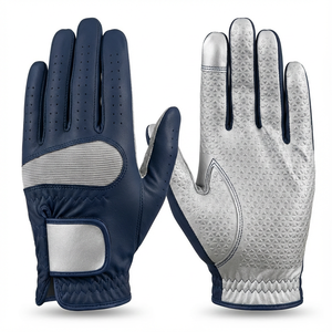Reasonable Price Custom Made Sports Golf Gloves High Quality Breathable Comfortable <b>Hand</b> <b>Grip</b> Non Slip Sheepskin Men Golf Gloves - Product Image 5