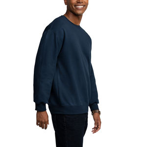 Venta al por mayor moda hombres sudadera Casual algodón polar pulóver con capucha proveedor fabricante pedido a granel OEM ODM logotipo personalizado - Product Image 3