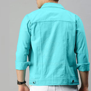 Premium <b>Jeans</b> Winter Jacket Designed For Men <b>Soft</b> Inner Warmth Trendy Streetwear Look Ideal For Winter Season Outfit - Product Image 3