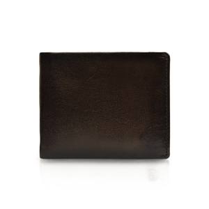 <b>Men's</b> Premium Quality Short Leather <b>Wallets</b> Open Closure Type with Polyester Lining - Product Image 1