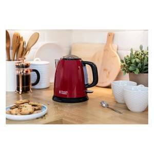 Hervidor Eléctrico Compacto Russell Hobbs 2400W 1L COLOURS PLUS Rojo 24992 70 - Product Image 6
