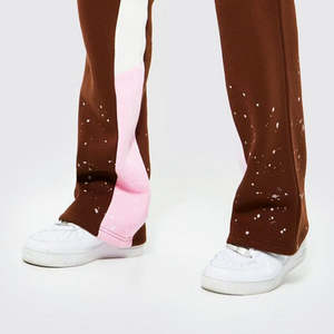 กางเกงวิ่งแบบลำลองสำหรับผู้ชายกางเกงขาบานสำหรับผู้ชายกางเกงขาบานดีไซน์ใหม่ - Product Image 5