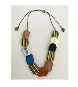 Collar de resina, joyería de moda, collar de compromiso para mujer, joyería de moda, diseño personalizado, collar de resina, fabricante hecho a mano - Product Image 1