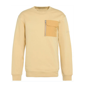 เสื้อสเวตเตอร์คอตตอนผสมสำหรับผู้ชายแบบธรรมดาบริการ OEM ตามสั่งสำหรับฤดูหนาว - Product Image 1