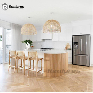 Progettazione gratuita progetto di costruzione di personalizzazione di tutta la casa moderna porta dell'armadio a doghe in legno mobili da <span class=keywords><strong>cucina</strong></span> disegni della <span class=keywords><strong>cucina</strong></span> - Product Image 4