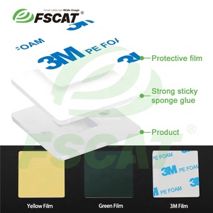 حامل كابلات نايلون من FSCAT ذاتي اللصق لإدارة الأسلاك مع قاعدة تثبيت وورقة لاصقة 3M - Product Image 2