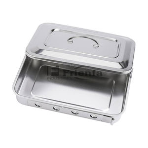 Bandeja de instrumentos de Tratamiento Médico Quirúrgico Moq bajo Material de acero inoxidable hecho Bandeja de instrumentos de diseño de tendencia superior - Product Image 1