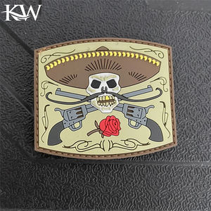 Parche Táctico de Moral Ace Spades, Parches de PVC con Gancho y Bucle, Insignias Escolares, Deportivas, Decoración para Mochilas, Adhesivo - Product Image 4