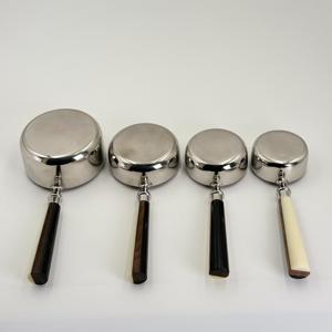 Cuchara Medidora de Acero Inoxidable para Especias, Café en Polvo y Granos, con Clip para Bolsa, Diseño de Mango de Madera y Resina, Artículo de Venta Caliente - Product Image 5