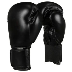 Gants de boxe professionnels en cuir personnalisés fabriqués en usine pour la pratique des arts martiaux - Product Image 2